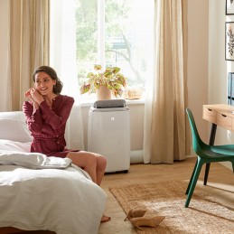 Qlima P628 – Anwendung im Wohnzimmer